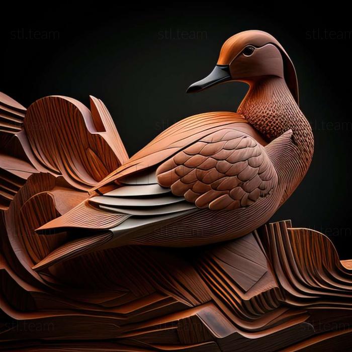 3D model widgeon (STL)